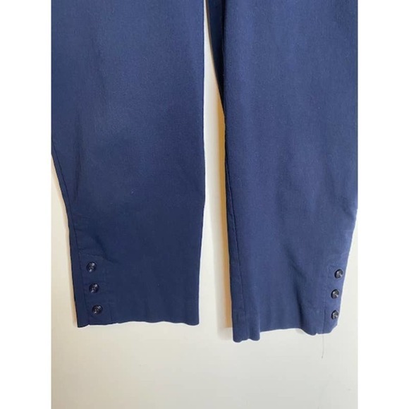 Chico’s Perfect Stretch Navy Blue Pants Ankle Women’s Chico's 0.5 - Picture 5 of 5